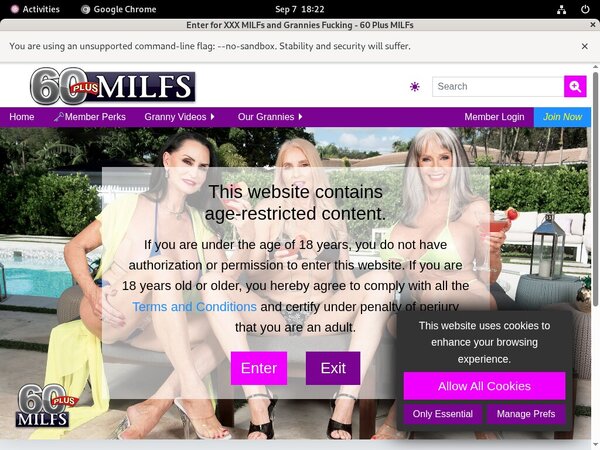 60 Plus MILFs Porn Password