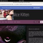 Alicekitten.modelcentro.com Image