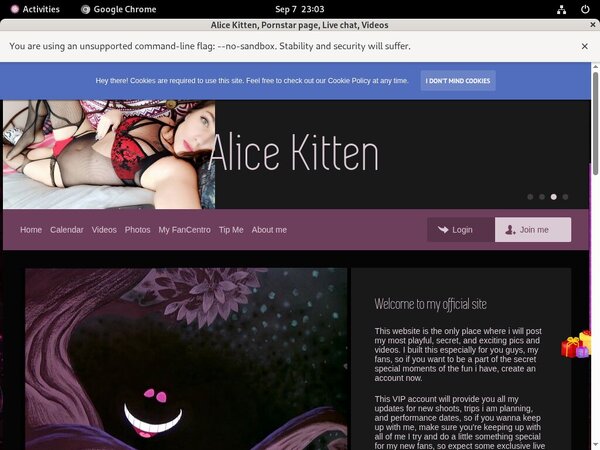 Alicekitten.modelcentro.com Trial Price
