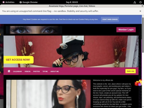 Anastasia Vega Pass Premium Anastasia Vega Pass Premium