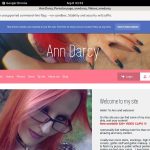 Ann Darcy Log In