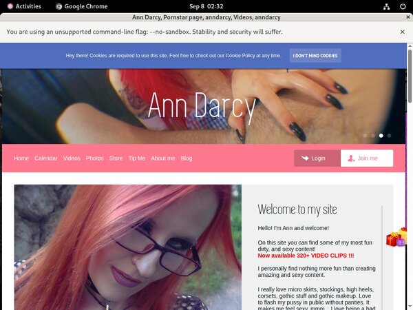 AnnDarcy Active Accounts