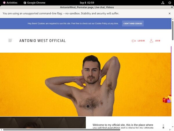 Antoniowestofficial.com Pussy