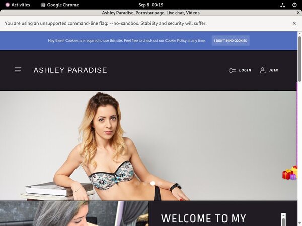 Ashley Paradise Photos
