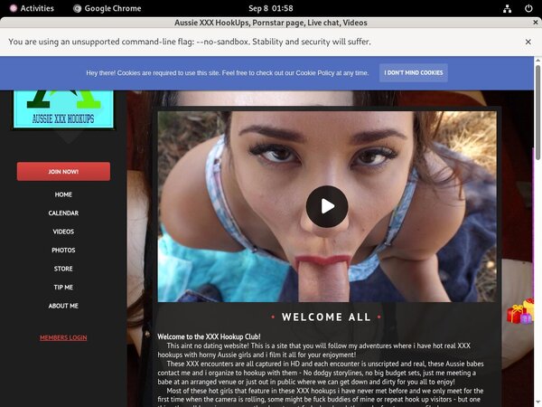 Aussie XXX HookUps Free Trial Coupon