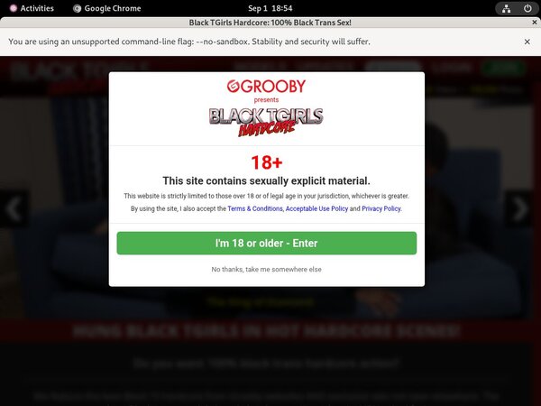Black TGirls Hardcore Trial Sign Up