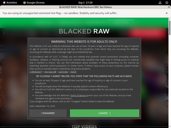 Blacked Raw Web Site