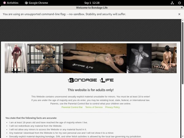 Bondage Life Active Accounts