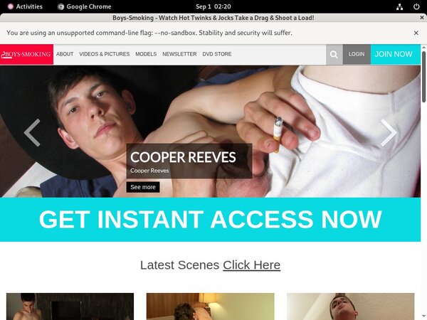 Boys Smoking Join Again