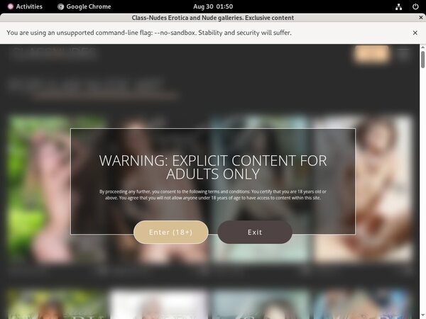Class-nudes.com Trial Option