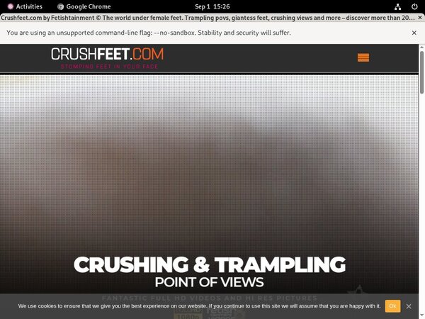 Crush Feet Payporn