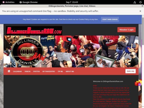 Dillingerdaniels Free Login Password