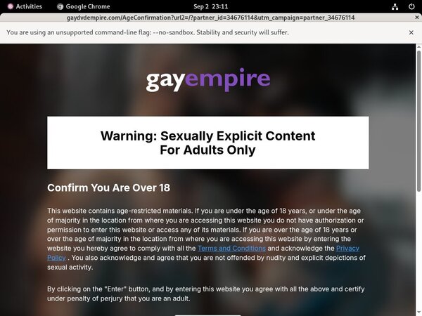 Discount Gay Empire 70% OFF