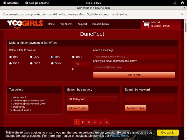 Dunefeet Tranny