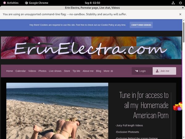 Erinelectra.com Trial Discount
