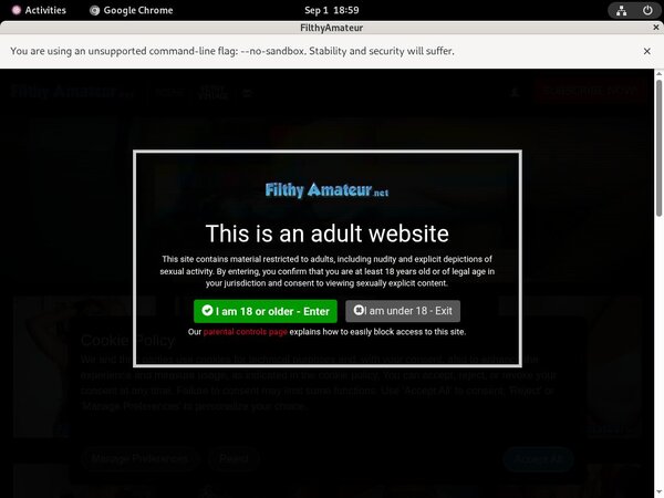 Filthy Amateur Free Trial Price