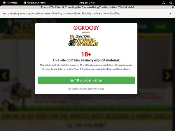Frankstgirlworld Member Login