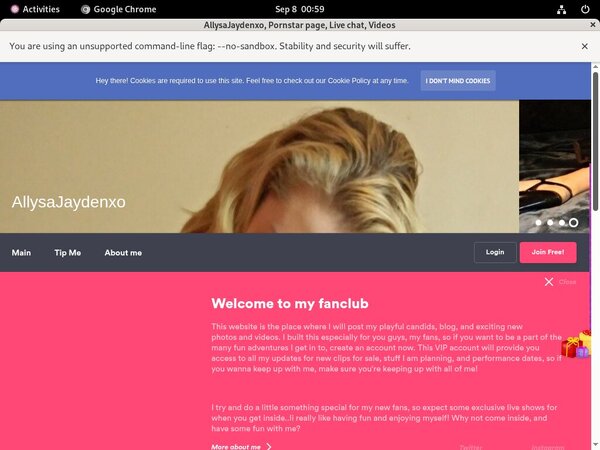 Free AllysaJaydenxo Password