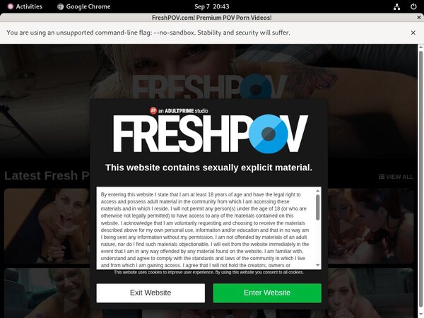 Freshpov.com Bank Payment
