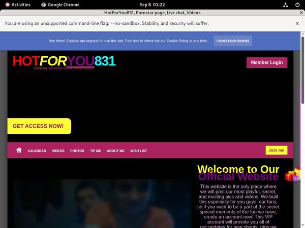 Hotforyou831.modelcentro.com Valid Password