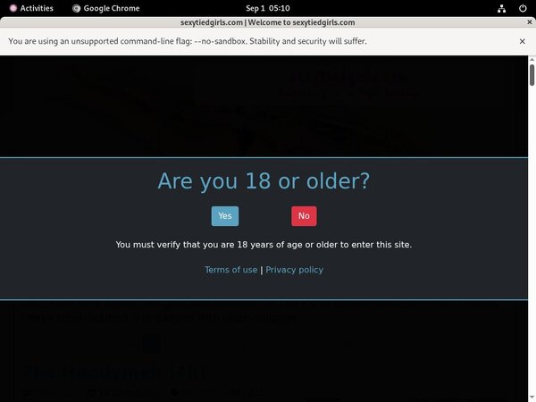 I Love Bondage Discount Signup