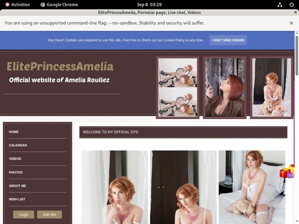Logins For ElitePrincesAmelia Logins For ElitePrincesAmelia