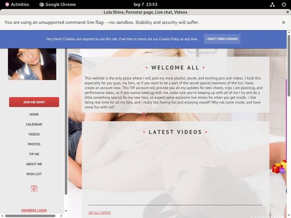 Lola Shine Valid Account