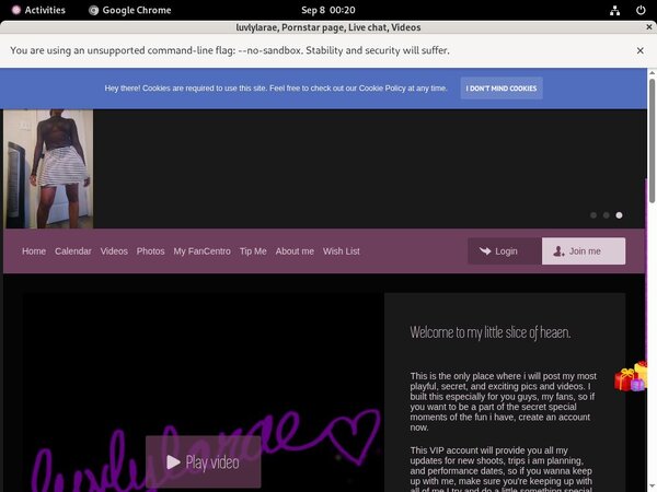 Luvlylarae.modelcentro.com Con Deposito Bancario