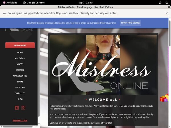 Mistressonline.eu Segpayeu Com