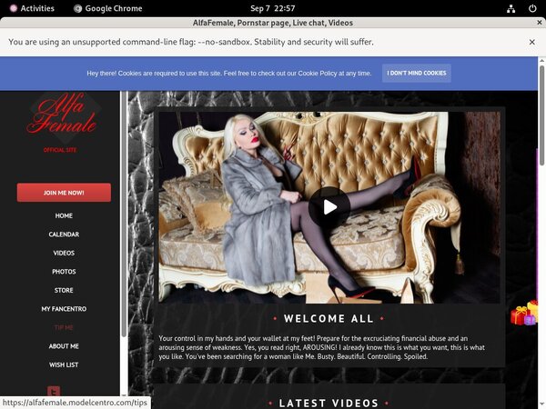 Mobile Alfafemale Account Mobile Alfafemale Account