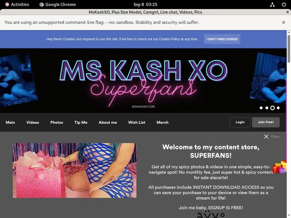 MsKashXO Free Trial Pass