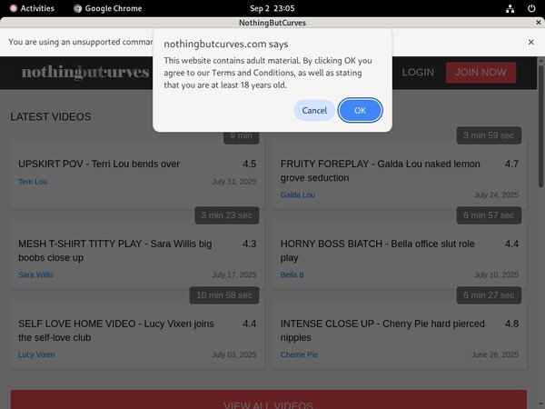Nothing But Curves Order Page