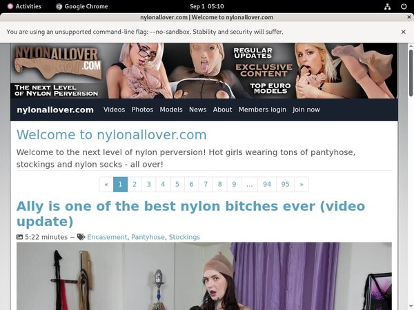 Nylon All Over Login Password