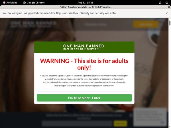 One Man Banned With European Credit Card