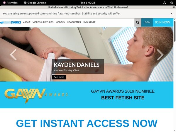 Passwords To Undie Twinks