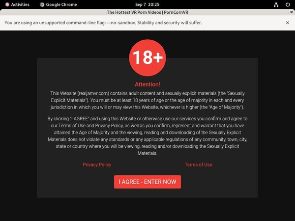 Porn Corn VR Password Username