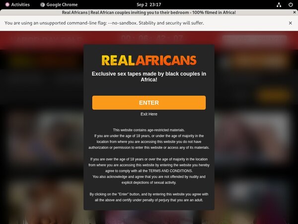 Real Africans Discount Form Real Africans Discount Form