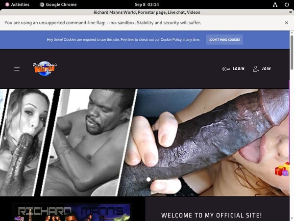 Richardmannsworldlive.modelcentro.com Get Access