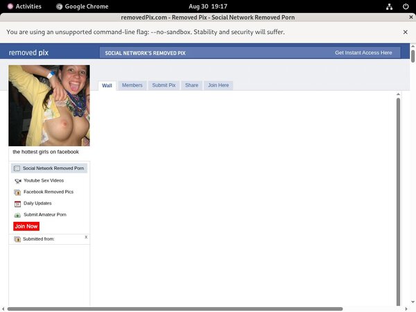 Sign Up To Removed Pix