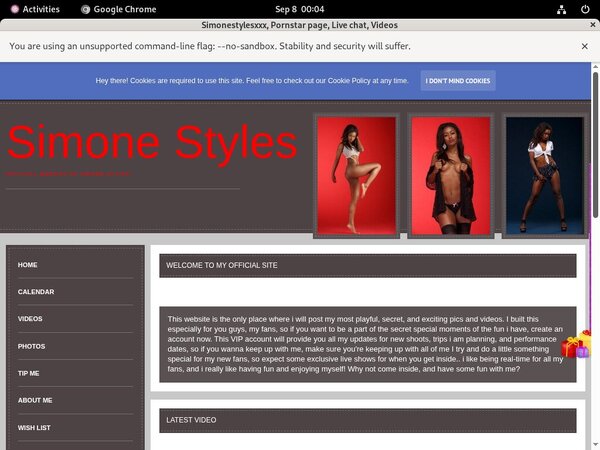 Simonestylesxxx.modelcentro.com Join With Phone