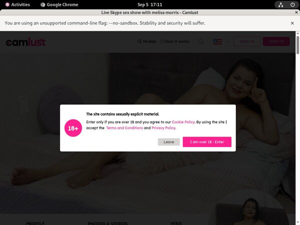 Trial Camlust.com Membership