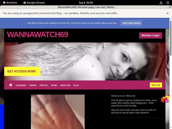 WannaWatch69 Free Trial Memberships