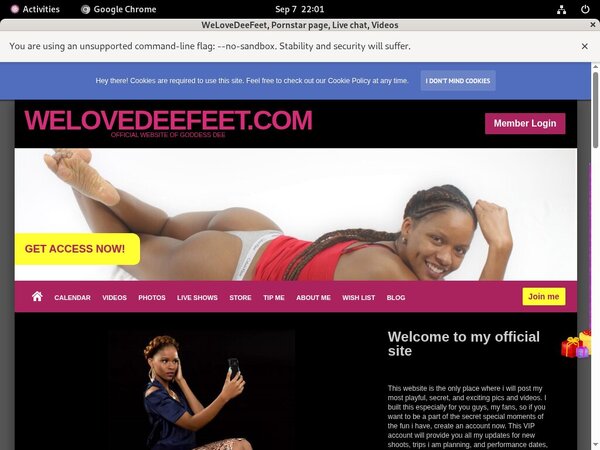 WeLoveDeeFeet Porns