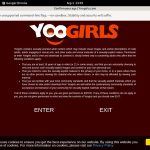 Yoogirls.com Network Password