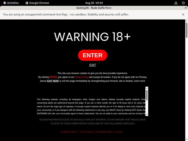 Free Sexting18.com Trial Discount