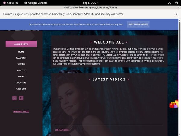 MrsTLucifer Profile MrsTLucifer Profile