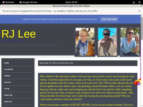RJLee Sex Tape