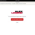 Alex Legend Paypal Discount