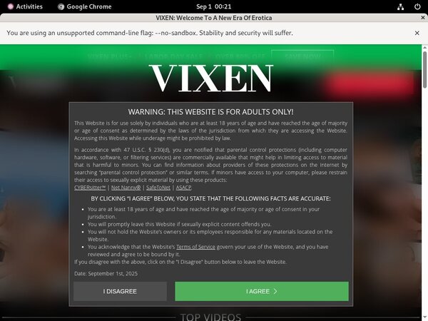 Discount Trial Vixen.com